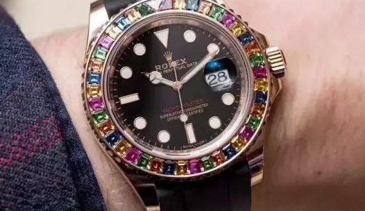 Luxury UK Rolex Yacht-Master 116695ATS Replica With Colored Gemstones Bezels 