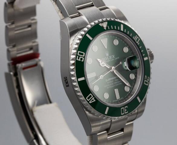 The Rolex Submariner with green dial is one of the most popular diving watches.