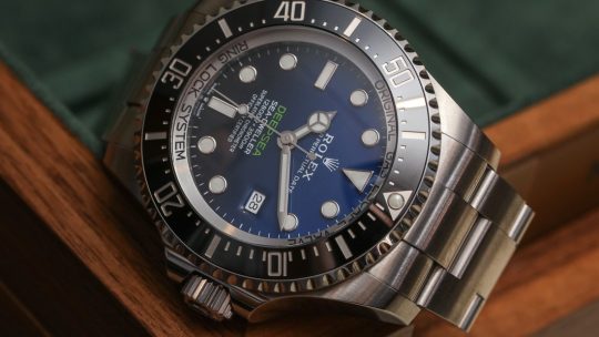 UK D-Blue Dials Fake Rolex Sea-Dweller 126660 Watches Show Extraordinary Watchmaking Techniques