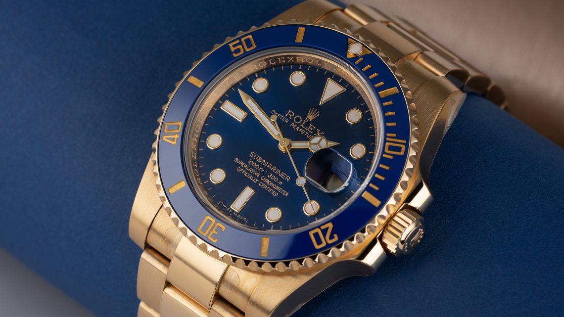 UK Gold Rolex Submariner 126618LB Fake Watch For Sale Online