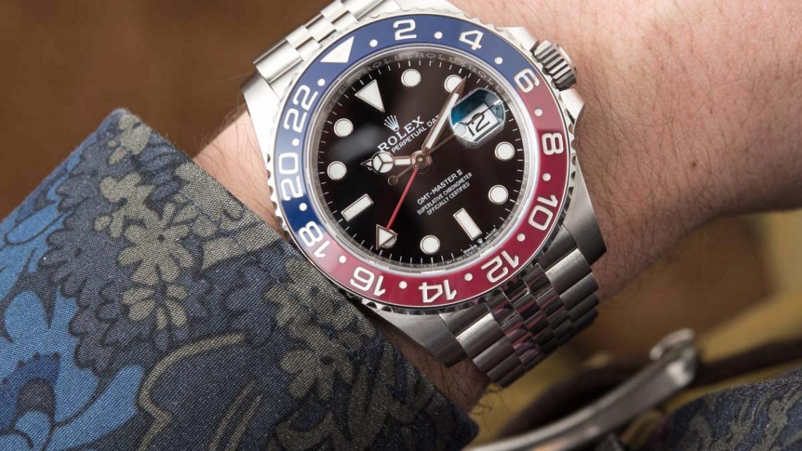 UK Pepsi Bezel Rolex GMT-Master II 126710BLRO Replica Watch Review