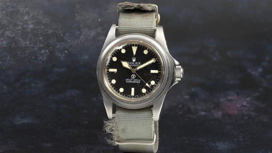 Navy diver’s rare UK high end replica Rolex sold at auction for £155,000