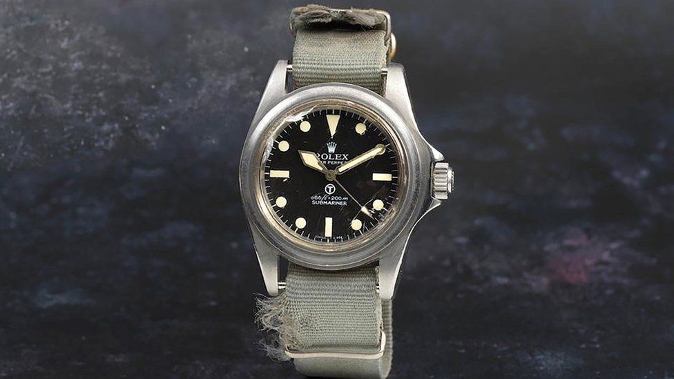 Navy diver’s rare UK high end replica Rolex sold at auction for £155,000