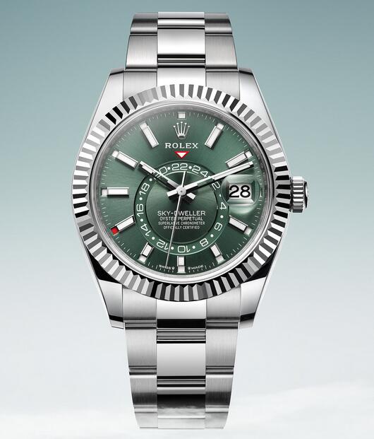 The AAA Perfect Rolex Sky-Dweller Fake Watches UK Bring New Dials And An Updated Movement