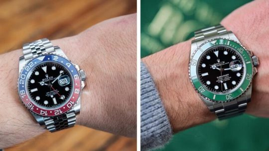 Swiss Cheap Rolex Submariner vs. GMT Master II Fake Watches UK: Small Differences, Difficult Decision
