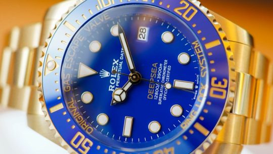 Making Sense Of The Yellow-Gold 1:1 Replica Rolex Deepsea 136668LB Watches UK, A Diving Weight For The Wrist