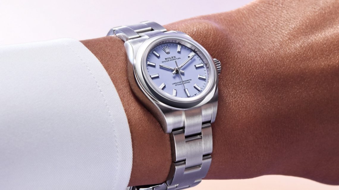 New Release: AAA Replica Rolex Oyster Perpetual Watches UK With Lavender, Beige, And Pistachio Dials